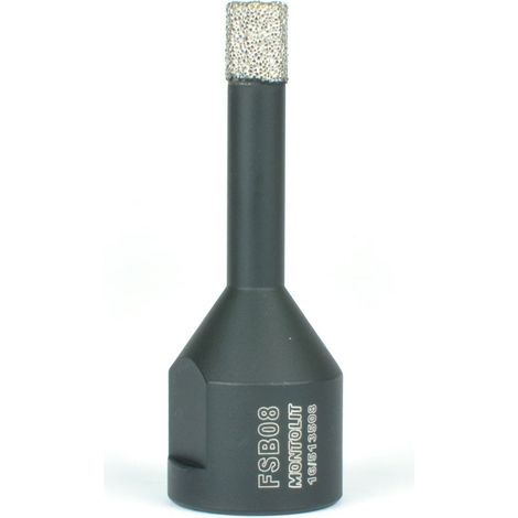 FRESA DIAMANTATA A SECCO E UMIDO Žÿ 8 MM MONTOLIT MONDRILLO FSB08