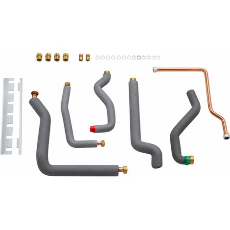 Kit de Raccordement Horizontal Gauche ELM LEBLANC pour Chaudière Gaz à Condensation Stellis - 7738110019 (1/2)