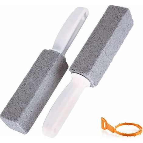 royaluxe - Pierre ponce pour nettoyage de cuvette de toilette, nettoyant pour anneau de cuvette de toilette à eau dure, détachant et décapant pour carrelage de piscine pour cuisine/gril/bain/spa/carre (1/5)