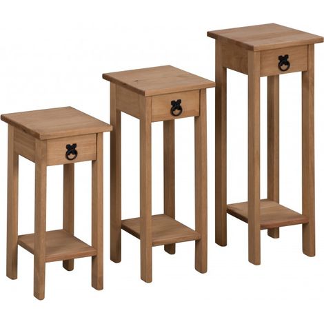 Corona Set of 3 Plant Stands (1/4)