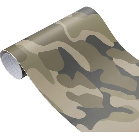 Film Teinté de Voiture,iSpchen Film De Protection Voiture Film de Camouflage Voiture Changement Couleur 30x100cm (1/5)