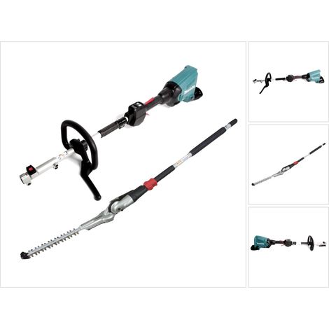 Makita DUX 60 Z Akku Multifunktionsantrieb 36 V ( 2x 18 V ) Brushless + Bodenschneideaufsatz EN420MP ( 197985-0 )