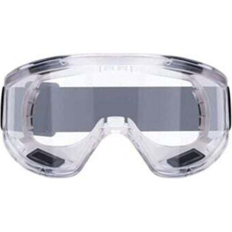 Antibeschlag-Schutzbrille, kratzfeste Überbrille, ideal für Heimwerkerarbeiten, Chemie, Bauwesen und Baustellen.