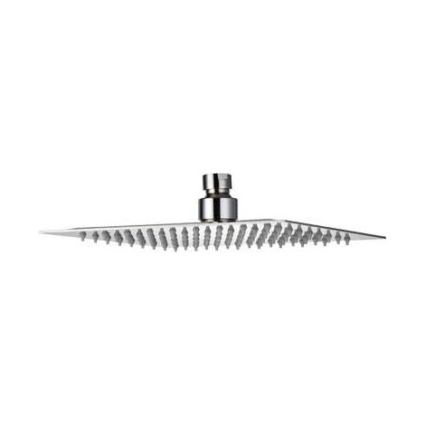 SOFFIONE SLIM H 2 RETTANGOLARE INOX 300x200