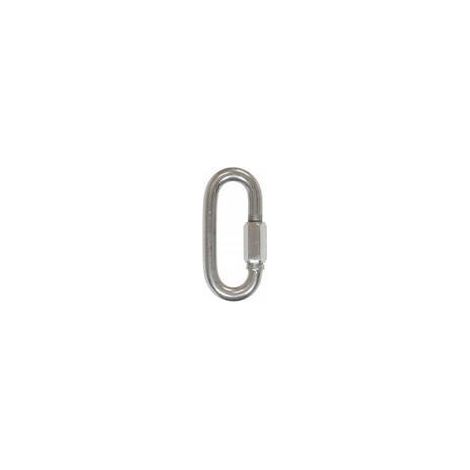 30 x MAGLIA DI GIUNZIONE INOX AISI 316  D 4 MM