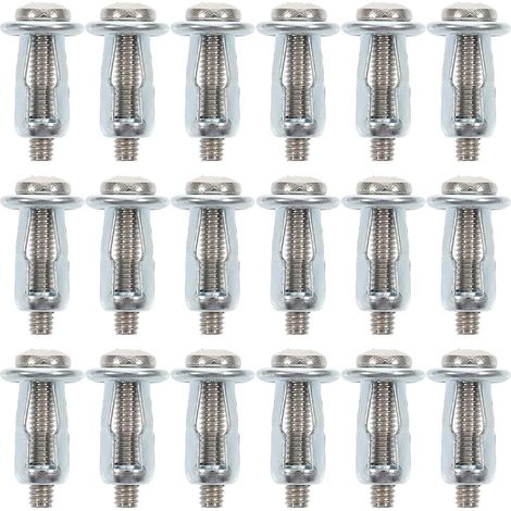 Lot de 20 inserts filetés en acier inoxydable, résistance uniforme (1/5)