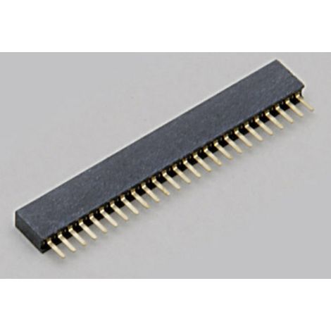 TRU COMPONENTS Buchsenleiste (Standard) Anzahl Reihen: 1 Polzahl je Reihe: 4 TC-2506438 1 St.