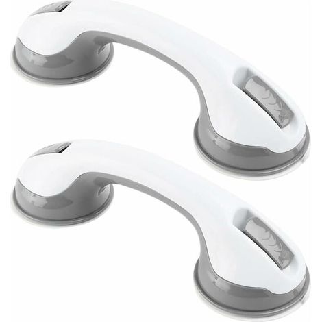 2-teiliger Haltegriff mit Saugnapf für Badewanne, Dusche und Badewanne, rutschfester Haltegriff für Badezimmer und Kinder - RW Haltegriff (1/5)