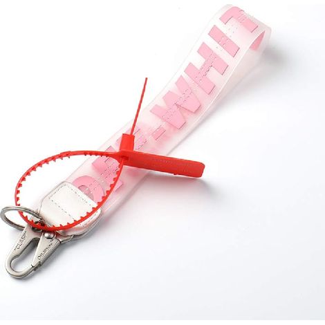Porte-clés lanière unisexe tendance, porte-clés pour accrocher clés, portefeuille, jean ou badge de bureau. (1/5)