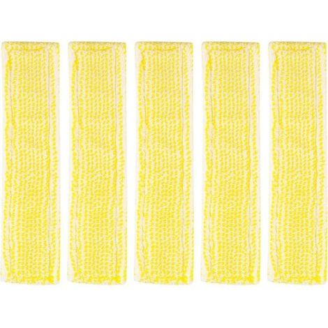 5 panni in microfibra per la pulizia di Kärcher WV2/WV5/WV6 - Codice articolo 2.633-129.0 - Per la pulizia di vetri (1/5)