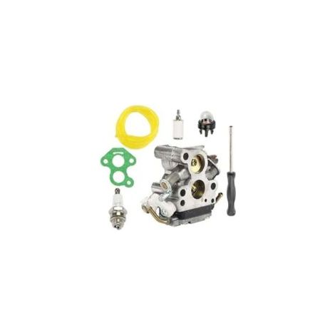Carburatore adatto per accessori per motoseghe 135 140 140E 435 440. Sostituisce il carburatore del motore. Carburatore per moto. Carburatore per decespugliatore. (1/3)