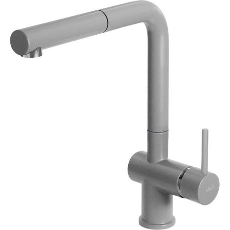 Rubinetto Miscelatore Cucina Elleci Stream Plus Keratek Plus Grigio Light Grey MKKSTP97 (1/3)
