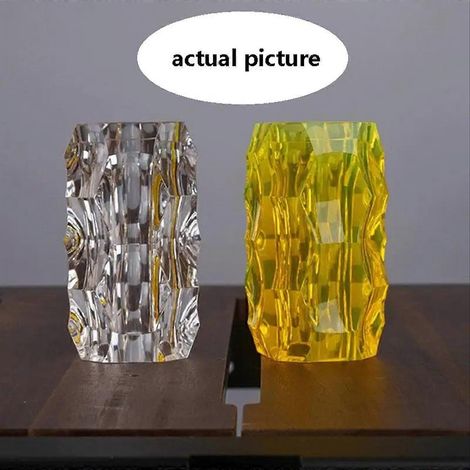 Abnehmbarer Lampenschirm für kleine Zeltlampe, gelb (1/5)