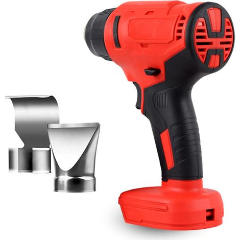 Machine à air chaud portable sans fil, rechargeable au lithium, équipement de chauffage, température réglable, outil électrique (1/5)