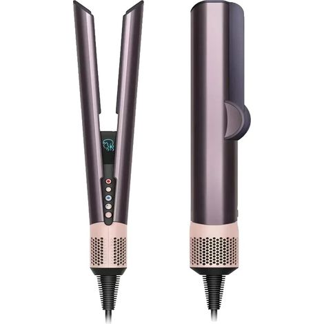 Piastra per capelli, funzionalità 2 in 1, tecnologia di riscaldamento rapido, viola (1/2)