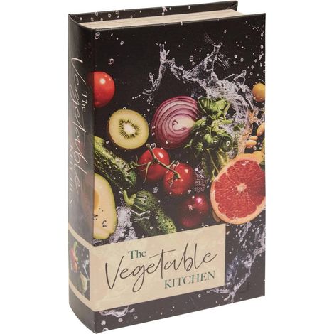 Boîte Déco Livre Légumes "Josh" 27cm Multicolore (1/4)