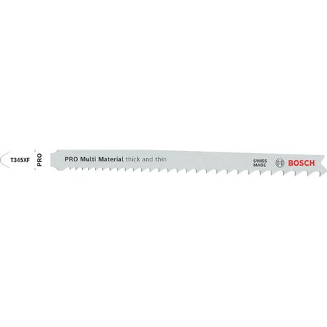 2x Lame de scie sauteuse PRO Multi Material thick and thin T345XF (1/5)