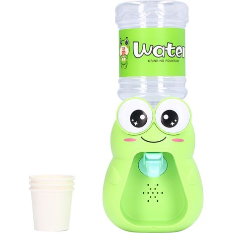 Fontaine à eau miniature en forme d'animal mignon, jouet de jeu de rôle pour enfants (1/5)