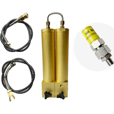 Filtro per compressore d'aria, rimozione dell'umidità ad alta pressione, design resistente, valvola di sicurezza da 286 mm (1/2)