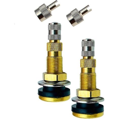 Valves de pneus TR618A, valves pour pneus tubeless à air et liquide de tracteur -- (1/5)