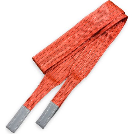 Elingue plate double boucles - 5 tonnes/ 4m (1/2)