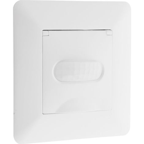 Interrupteur automatique encastrable blanc – Installation discrète – Commande d'éclairage haut de gamme – Design épuré pour tous styles – Artezo (1/10)