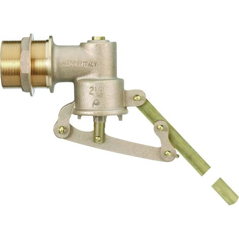 Galleggiante 11/2" A 5 Copiglie In Ottone Stampato