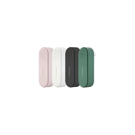 Mini purificateur d'air à ions négatifs à brancher - ultra-silencieux  élimine les odeurs et la poussière  convient aux salons, chambres et autres pièces (1/5)