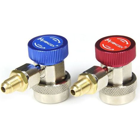 SABIR Adaptateur de réfrigérant fluoré de Taiwan, adaptateur réglable, adaptateur rapide, outil de réfrigération fluoré (1/3)