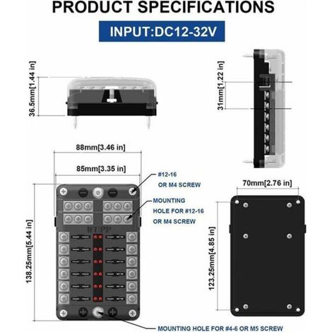 Autohalterung für Handys – Armaturenbrettbefestigung – Universell kompatibel mit Smartphones – Verstellbare Klemme (8,9 bis 16,5 cm) – 1 Stück (1/4)