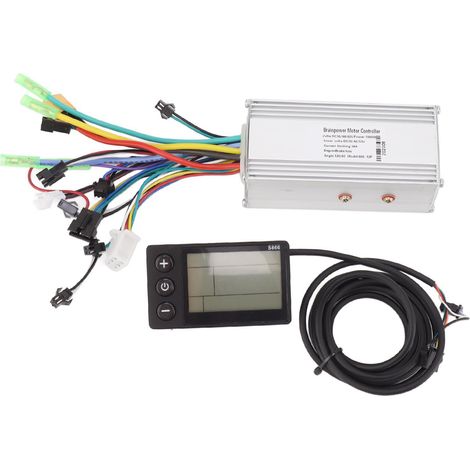 36V 48V 60V 1000W 38A Contrôleur Sinus Tri-Mode Sans Balais pour Vélo Électrique Scooter Kit avec Écran LCD 866 (1/5)