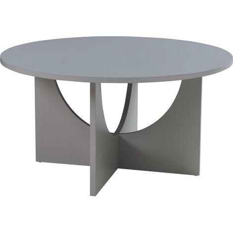 Tavolino da caffè consolle laterale 80 x 42 cm grigio chiaro 030010846