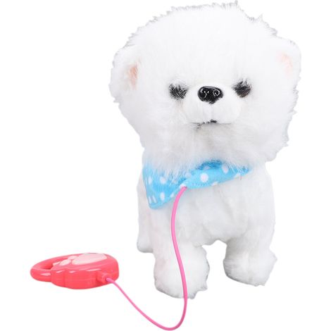 Jouet interactif pour tout-petits et enfants : chien en peluche électrique qui marche, chante, remue la queue et lèche. (1/5)