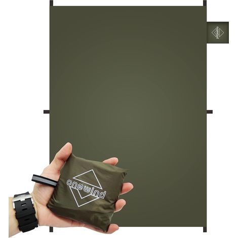Bâche de Camping Ultra légère en silnylon, idéale pour la randonnée, Le Camping (1/5)