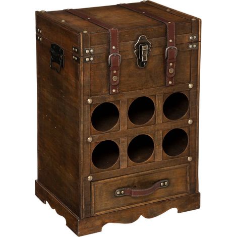 Caja de madera - 38 -5x58 -5 cm - Atmosphera créateur d'intérieur (1/5)