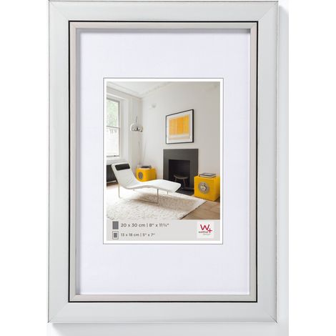 Metro Designrahmen 10x15 cm SILBER (1/4)