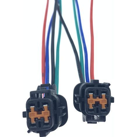 Compatible avec les ventilateurs électriques, les ventilateurs de refroidissement et les prises de moteur d'essuie-glace des Nissan Teana, Tiida, Sylphy et Mazda -- JB2064-4P