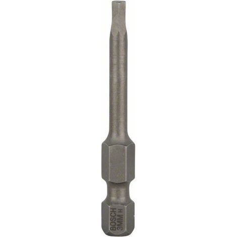 Bosch Accessories Sechskant-Bit 3 mm extra hart E 6.3 3 St.