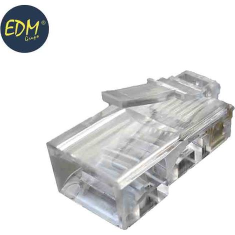 Presa telefonica 8 vie ADSL Cat.5 retrattile EDM