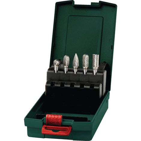METABO 628403000 (5 pce) Carbide burr set 6mm x 10mm