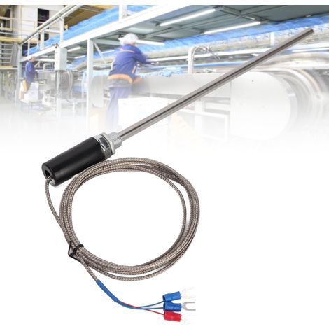 Sonde thermocouple BERM M12 PT100, capteur de température, 200 mm² (1/5)