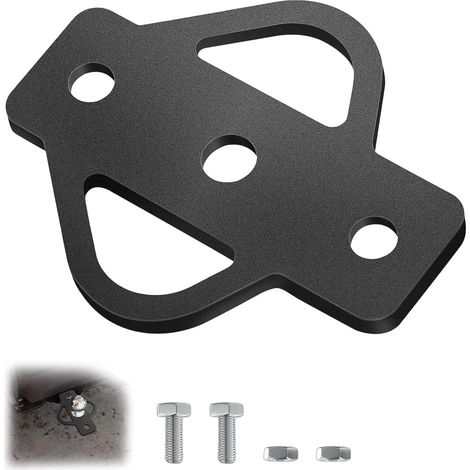 Adaptateur d'attelage de remorque à rotule à 3 voies - Accessoire d'attelage de tracteur à gazon - Adaptateur universel - Train de remorque stable pour transport de jardin (1/5)