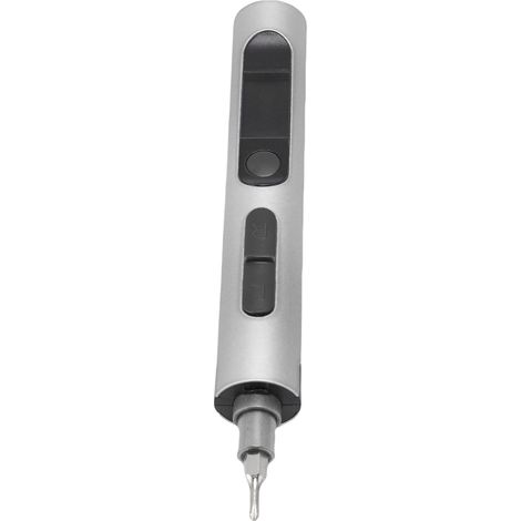 Mini tournevis électrique 32 en 1, kit de tournevis sans fil précis pour la réparation d'appareils électroniques (RC, ordinateur portable, téléphone, etc.), argent. (1/5)