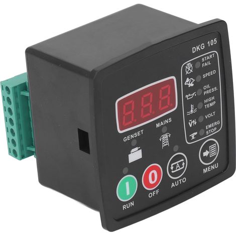 Stromaggregat mit programmierbarer Steuerung, automatischer Netzüberwachungseinheit, 277 V Wechselstrom (1/5)