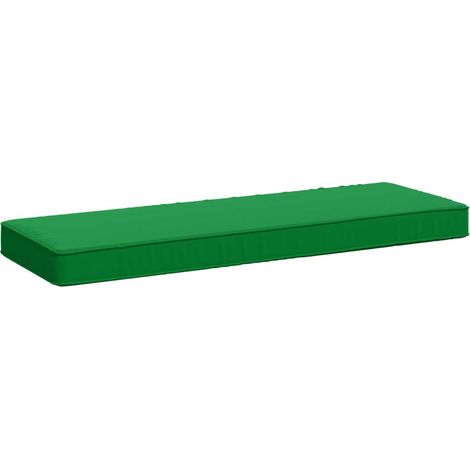 1-Piece Bench Cushion VUGHT 100% Polyester Green 60 x 30 x 5 cm vidaXL (1/5)