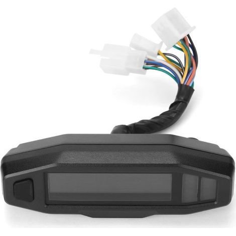 HONORNIC - compteur de vitesse LCD haute définition miniature modifié pour moto