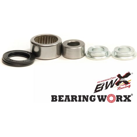 Kit de réparation de roulement inférieur d'amortisseur arrière BEARING WORX pour Honda CR125/250 97-07, CRF250R 04-17, 250X 04-16, 450R 02-19, 450X 05-19, XR650R 00-07 (29-5008) = SHK70002 (1/2)