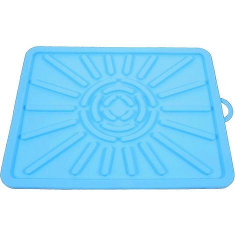 Tapis de cuisson en silicone, accessoire pour barbecue, protège-plaque de cuisson multifonctionnel en silicone (1/5)