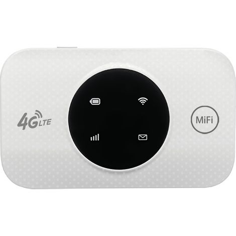 4G-Mobilrouter mit Farblicht, 5G-WLAN-MiFi-Router mit SIM-Kartensteckplatz, großem Akku, LTE-Router – MF968 Farblicht (1/4)