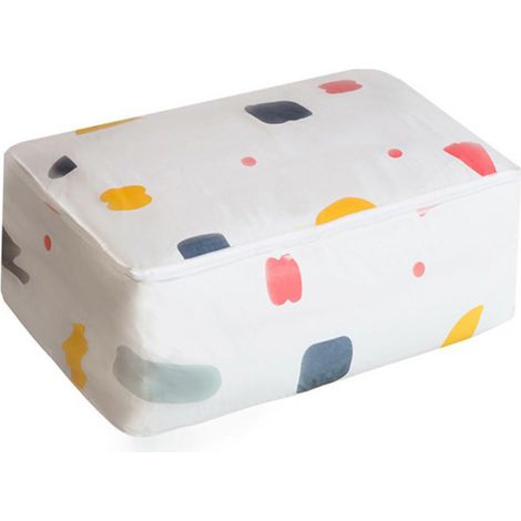 Sac de rangement réutilisable et lavable pour draps, vêtements et pantalons (grand format, formes variées) (1/2)